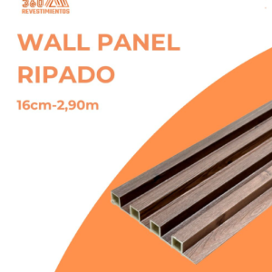 WPC Wall Panel Ripado (marron claro)