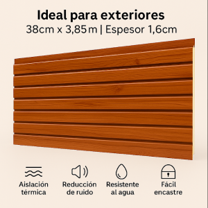 Metal Siding (Tipo Madera)