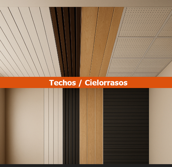 revestimientos techos y cielorrasos
