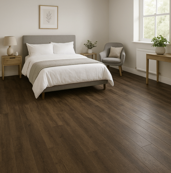 Piso Vinilico Click Roble Blanco Clone