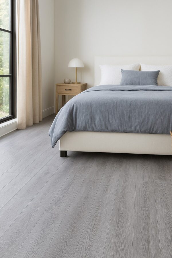 Piso Vinilico Click Gris