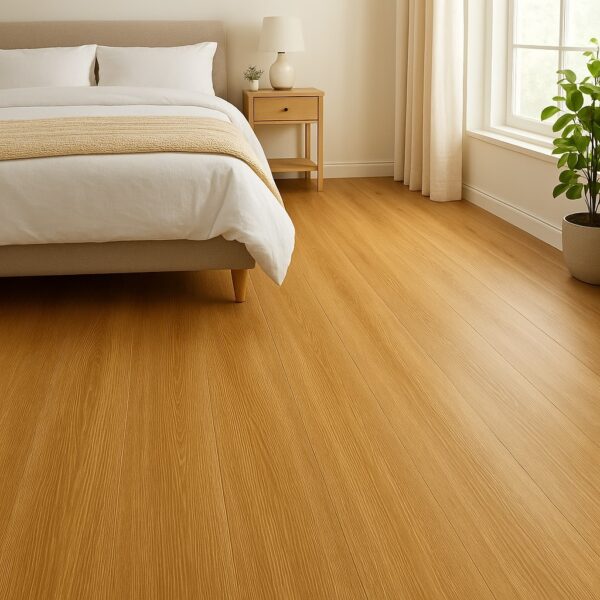 Piso Vinilico Click Madera Caoba