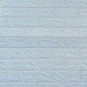 Adhesivo Tipo Ladrillo Color Celeste