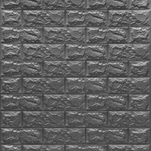 Adhesivo Tipo Ladrillo Color Plateado