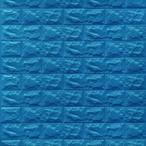 Adhesivo Tipo Ladrillo Color Azul