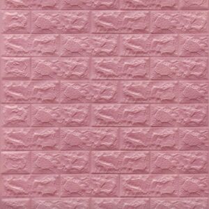 Adhesivo Tipo Ladrillo Color Rosa