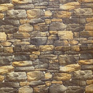 Adhesivo Tipo Ladrillo Símil Piedra Rustica